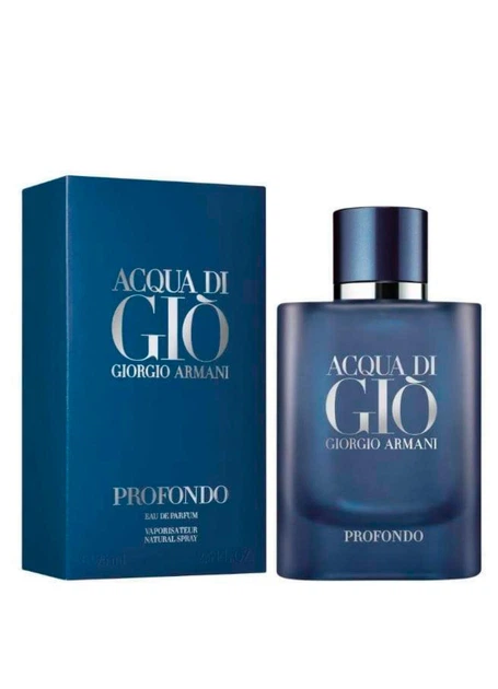 Парфумована вода Giorgio Armani Acqua di Gio Profondo для чоловіків